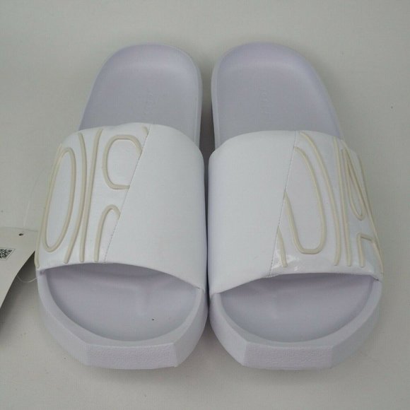 Women's Sandals Nike Jordan NOLA Slide Slippers Slides White - Picture 4 of 12